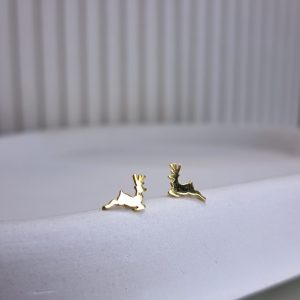 گوشواره طلا 18 عیار گالری مرجان مدل 0890