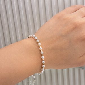 دستبند طلا 18عیار زنانه کد 2-B141