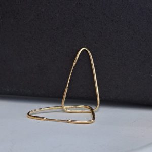گوشواره طلا 18 عیار گالری مرجان مدل 2