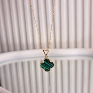 گردنبند طلا 18 عیار زرمان مدل 17