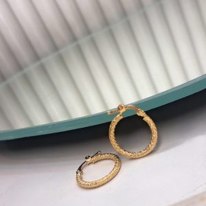 گوشواره طلا 18 عیار گالری مرجان مدل 7