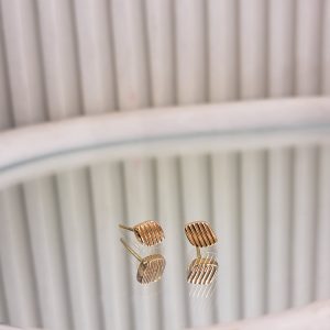 گوشواره طلا 18 عیار گالری مرجان مدل9