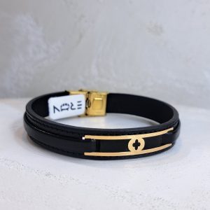 دستبند چرم مردانه