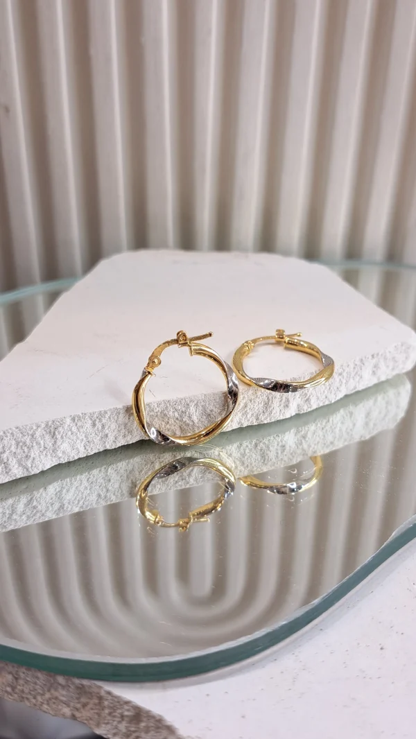 گوشواره حلقه ای پیچ