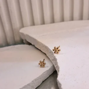 گوشواره میخی گل